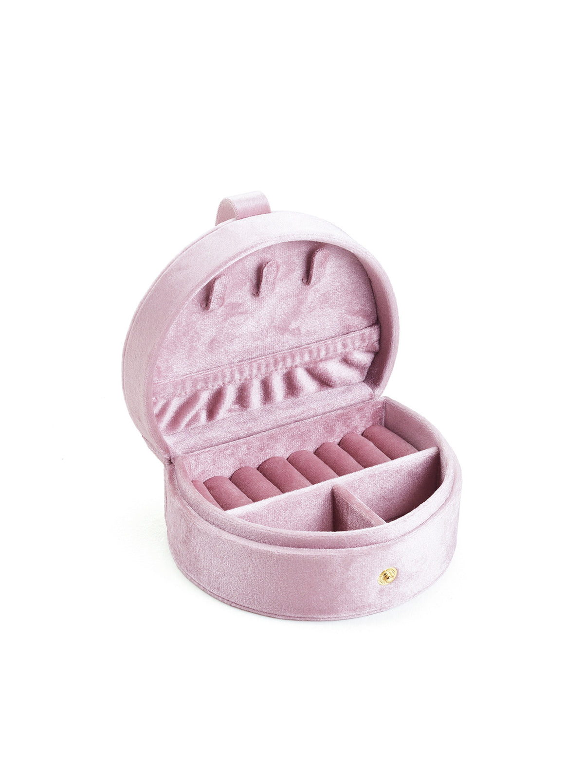 Luna Jewelry Case – Velvet Jewelry Case Pink Blue | Rottique