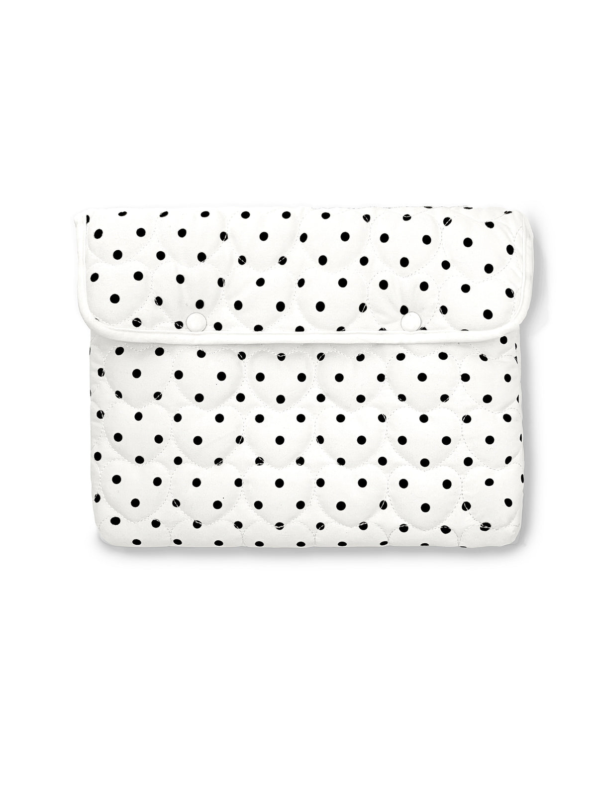 Polka Dot Laptop Sleeve – Cotton MacBook Air 13 Pro 14 inch Sleeve | Rottique