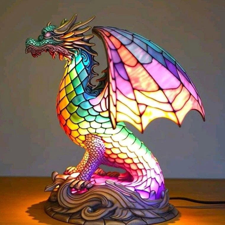 Enchanted LED Dragon Night Light