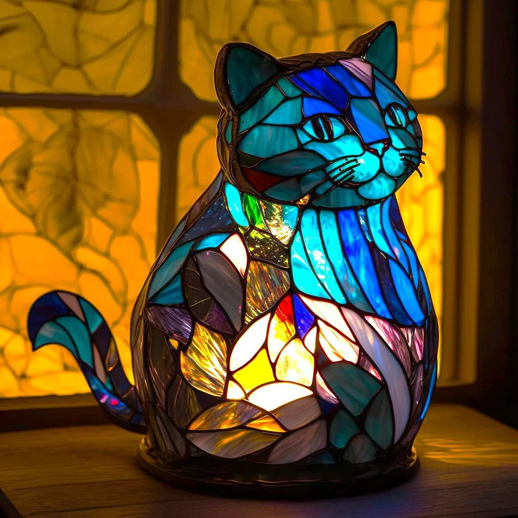 Enchanted LED Cat Night Light