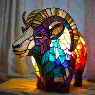Enchanted LED Goat Night Light