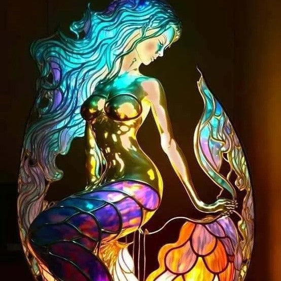 Enchanted LED Mermaid Night Light