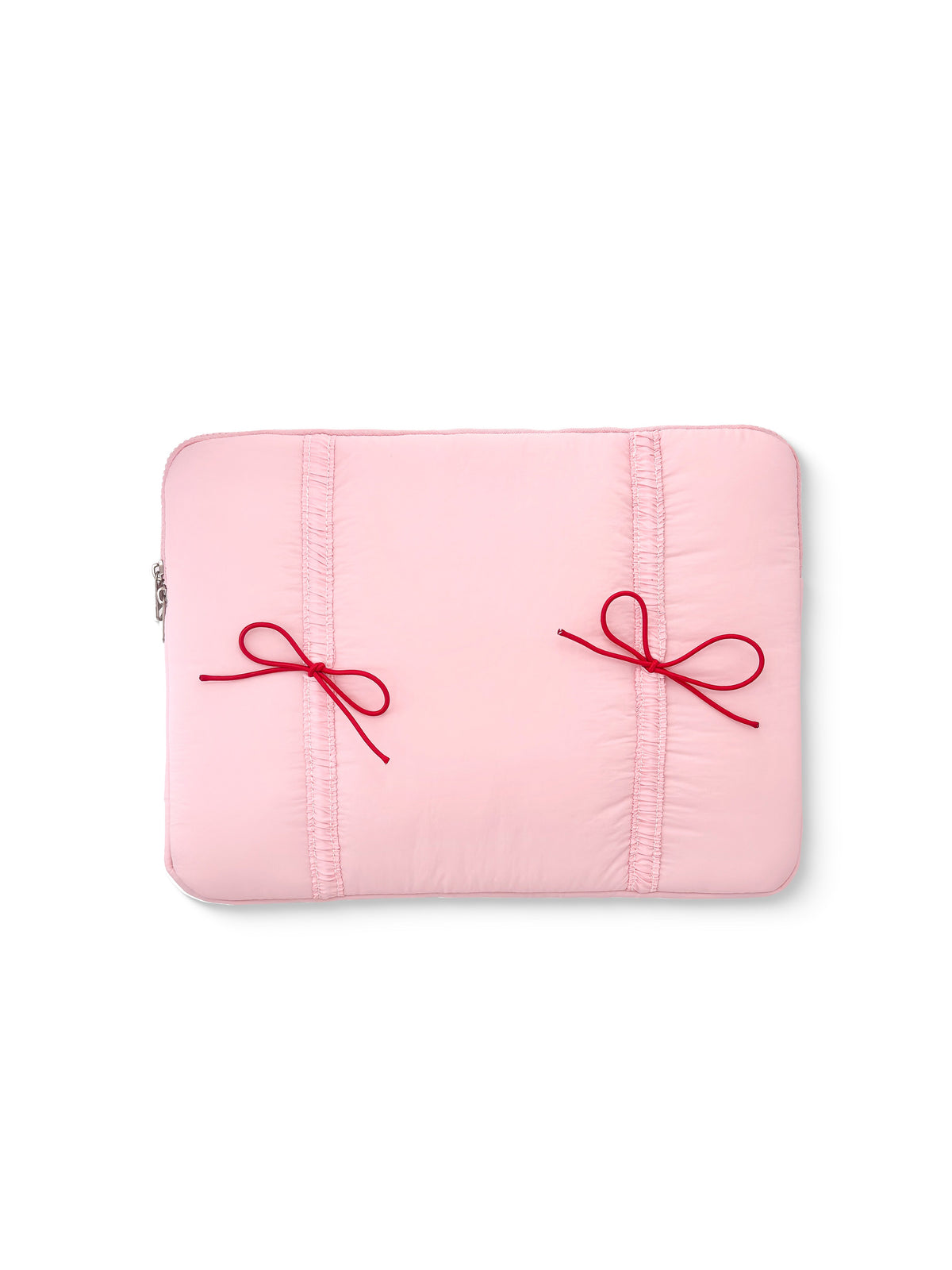 Coquette Laptop Sleeve – Polyester Bow MacBook Air 13 Pro 14 15 16 inch | Rottique